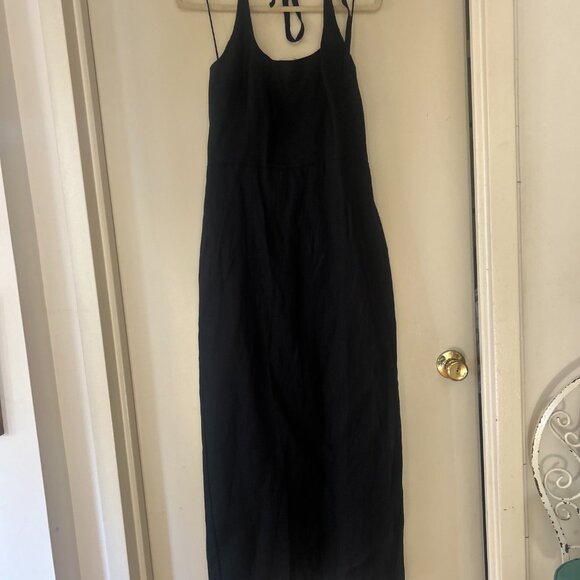 Ref Yana Linen Dress - Halter w/ Structured Bodice - Picture 5 of 11